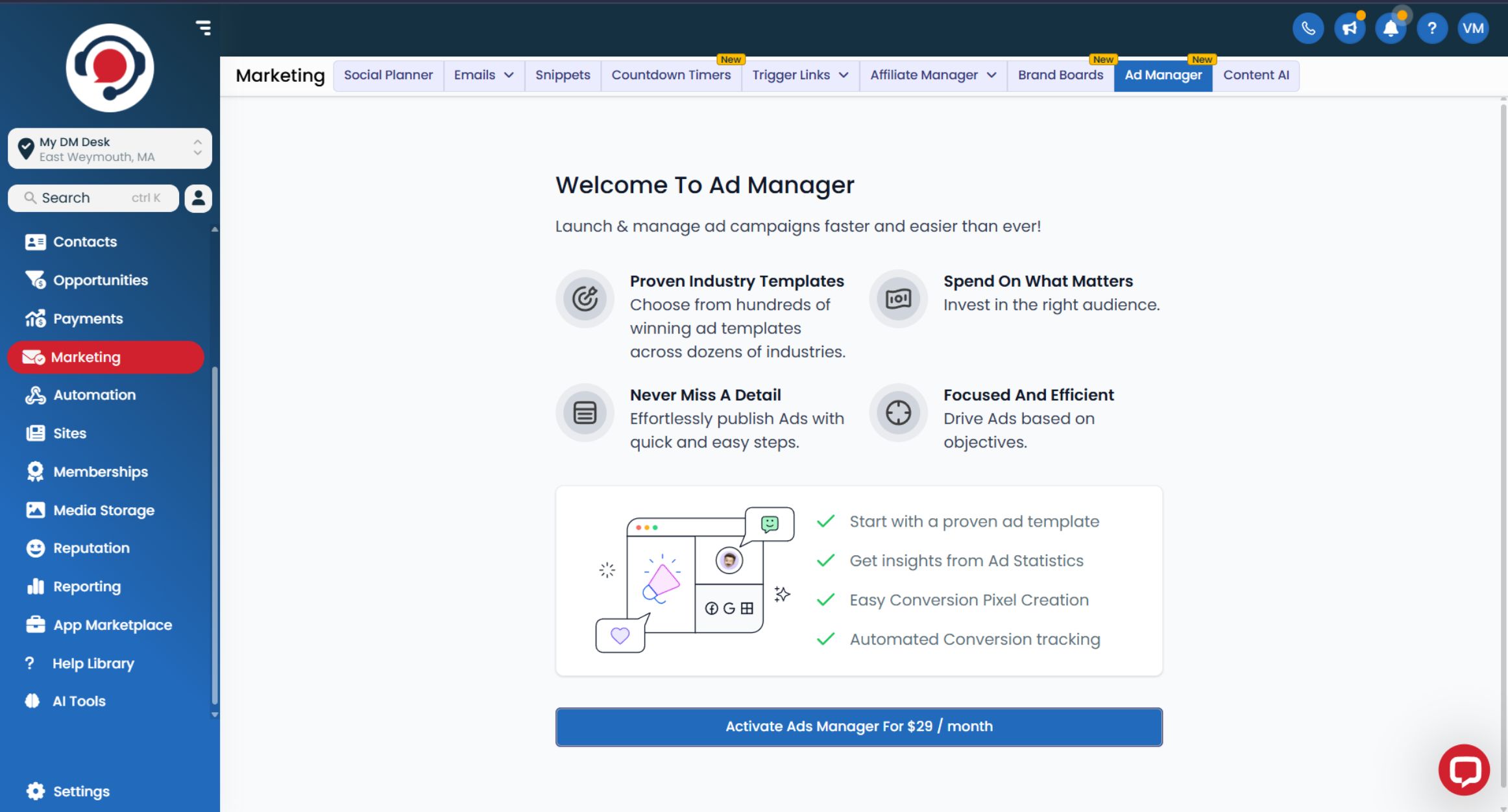 Ads Manager